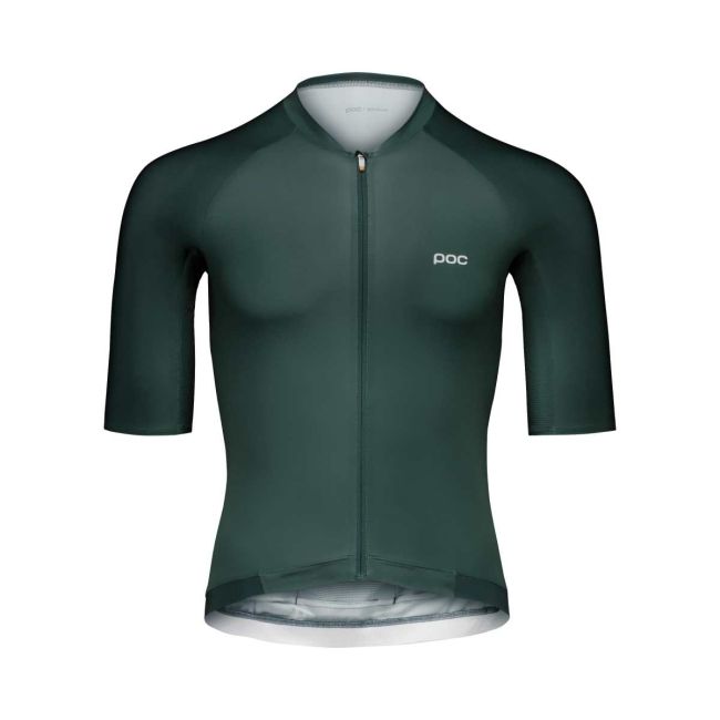 Tricou ciclism șosea POC Pristine Jersey - Pargasite Green
