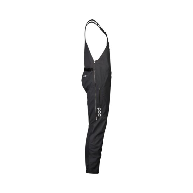 Pantaloni cu pieptar MTB POC Consort MTB Dungaree - Sylvanite Grey