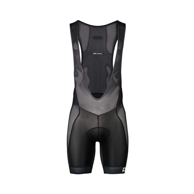 Pantaloni scurți ciclism cu bretele POC MTB Air Layer Bib Shorts - Uranium Black
