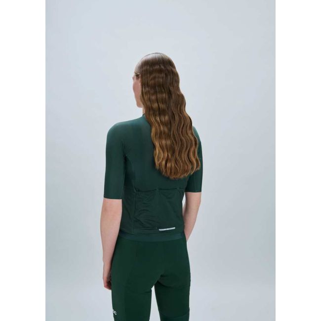 Tricou ciclism șosea POC Pristine Jersey W - Pargasite Green