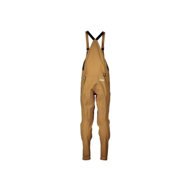 Pantaloni cu pieptar MTB POC Consort MTB Dungaree - Aragonite Brown