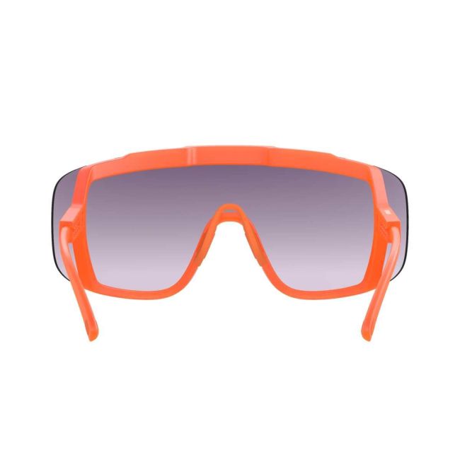 Ochelari ciclism POC Devour - Fluo. Orange Translucent/Clarity Road/Partly Sunny Gold