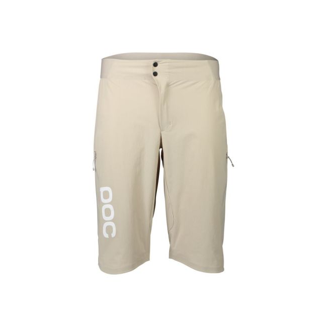 Pantaloni scurți ciclism MTB POC Guardian Air Shorts - Light Sandstone Beige