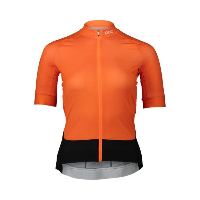 Tricou ciclism șosea POC Essential Road Jersey O - Zink Orange