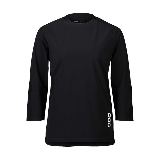 Tricou ciclism POC Resistance 3/4 Jersey W - Uranium Black
