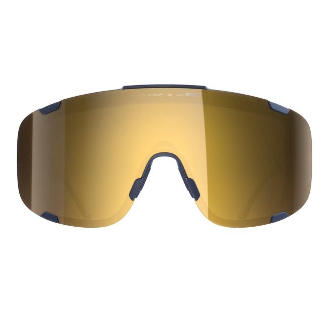 Ochelari ciclism POC Devour - Apatite Navy/Clarity Road/Partly Sunny Gold
