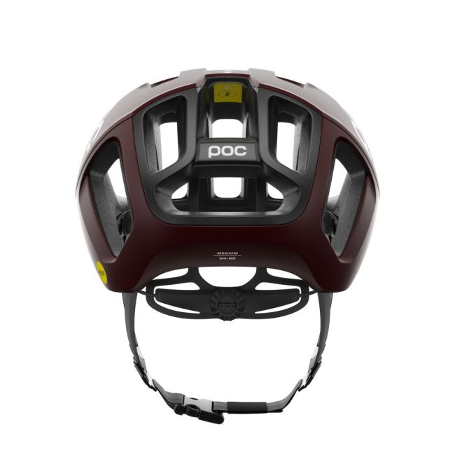 Cască ciclism șosea POC Ventral MIPS - Garnet Red Matt