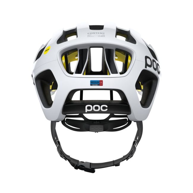 Cască ciclism șosea POC Octal MIPS - Hydrogen White