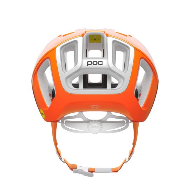 Cască ciclism șosea POC Ventral MIPS - Fluorescent Orange AVIP