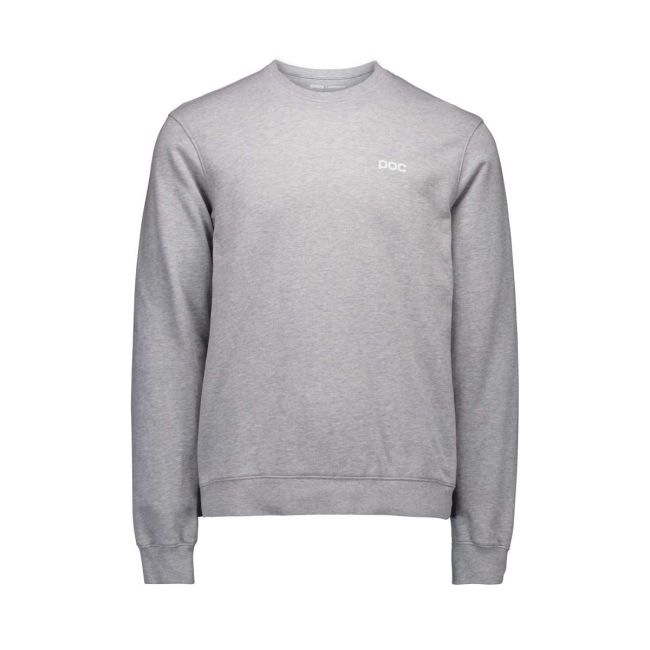 Bluză POC Crew - Grey Melange/Hydrogen White