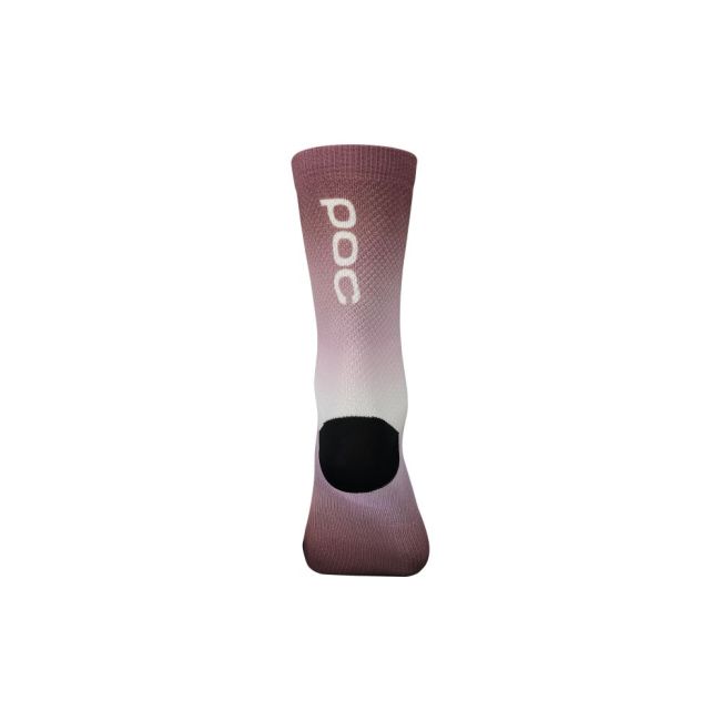Șosete ciclism POC Essential Print Sock Long - Gradient Garnet Red