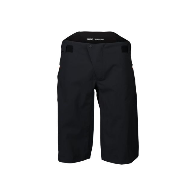 Pantaloni scurți ciclism impermeabili POC Bastion Shorts - Uranium Black