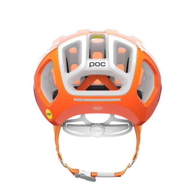 Cască ciclism șosea POC Ventral Tempus MIPS - Fluorescent Orange AVIP