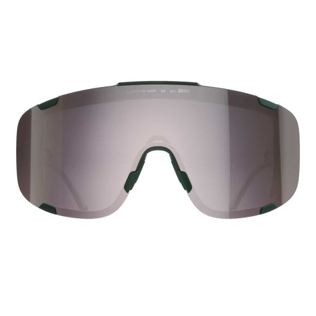 Ochelari ciclism POC Devour - Pargasite Green/Clarity Road/Sunny Silver