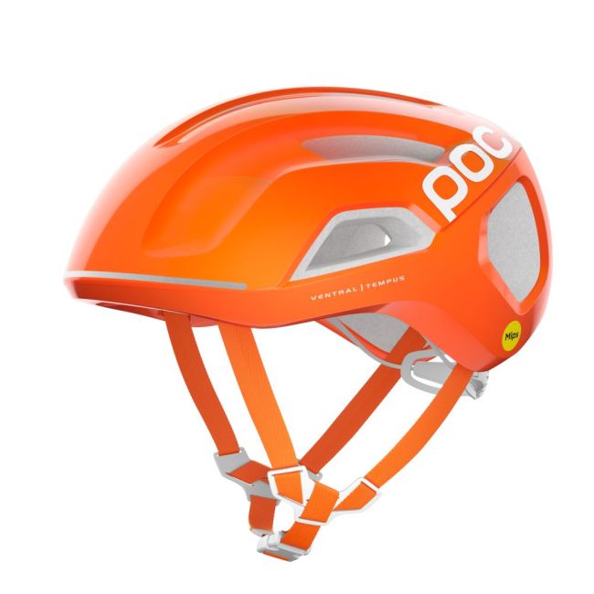 Cască ciclism șosea POC Ventral Tempus MIPS - Fluorescent Orange AVIP