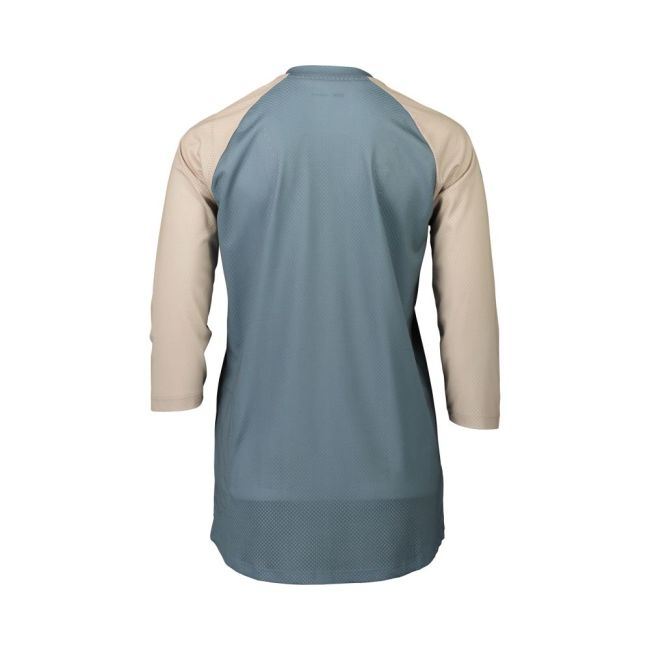Tricou ciclism MTB POC MTB Pure 3/4 Jersey W - Calcite Blue/Light Sandstone Beige