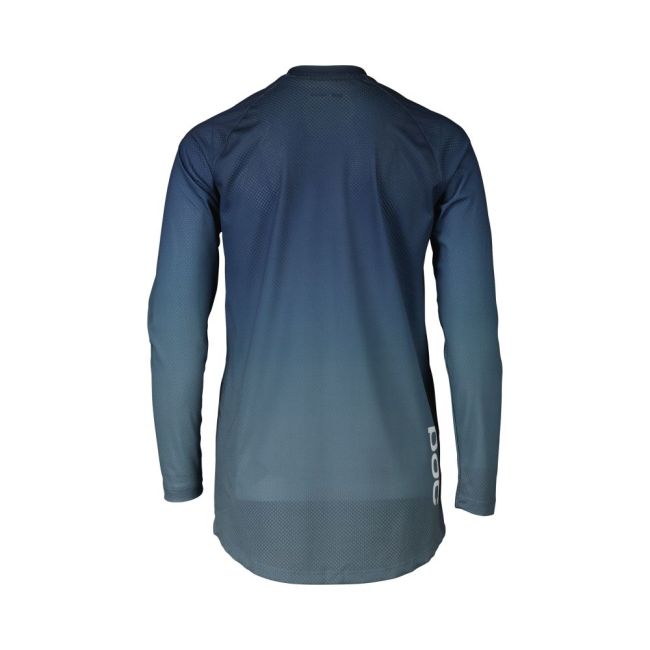 Tricou ciclism MTB POC Essential MTB Lite LS Jersey W - Gradient Turmaline Navy