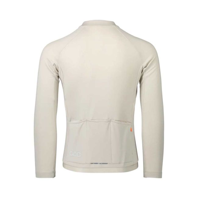 Tricou ciclism POC Thermal Lite LS Jersey - Light Sandstone Beige