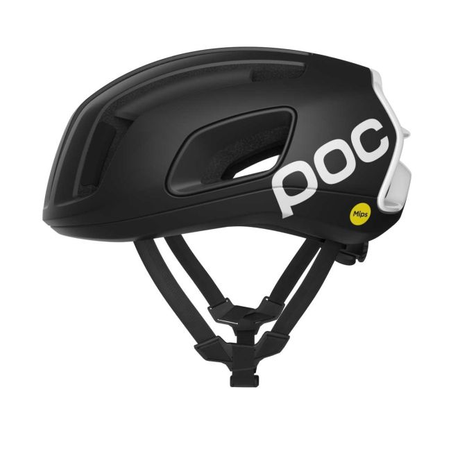 Cască ciclism șosea POC Cytal - Uranium Black Matt/Hydrogen White w. Logo