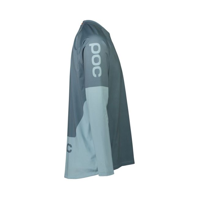 Tricou ciclism MTB POC Essential MTB LS Jersey - Calcite Blue