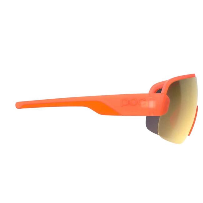 Ochelari ciclism POC Aim - Fluo. Orange Translucent/Clarity Road/Partly Sunny Gold