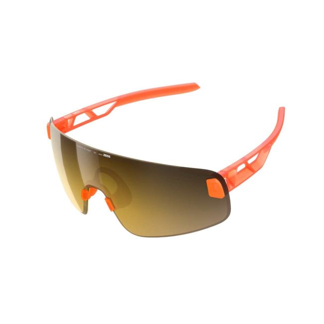 Ochelari ciclism POC Elicit Toric - Fluo. Orange Translucent/Clarity Road/Partly Sunny Gold