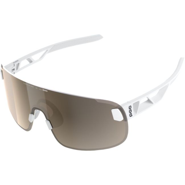Ochelari ciclism POC Elicit - Hydrogen White/Clarity Trail/Partly Sunny Silver