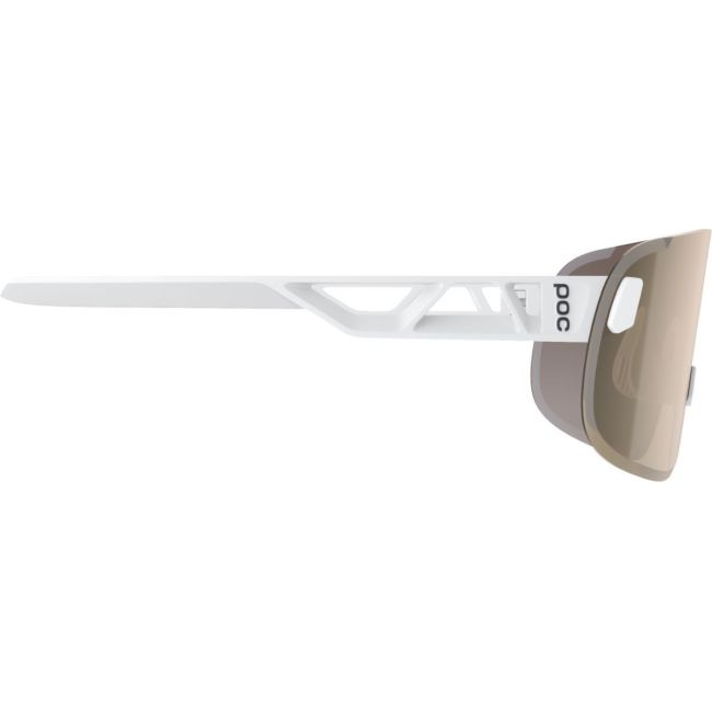 Ochelari ciclism POC Elicit - Hydrogen White/Clarity Trail/Partly Sunny Silver