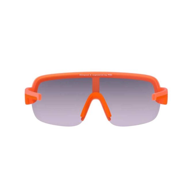 Ochelari ciclism POC Aim - Fluo. Orange Translucent/Clarity Road/Partly Sunny Gold