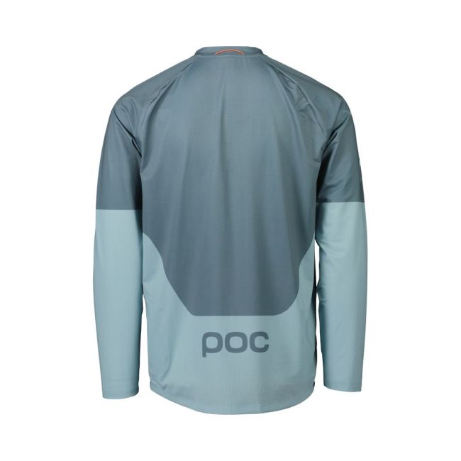 Tricou ciclism MTB POC Essential MTB LS Jersey - Calcite Blue