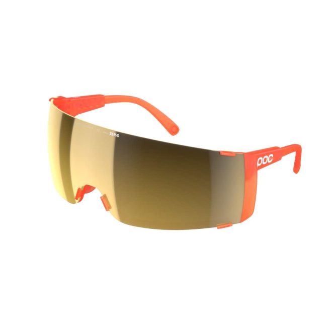 Ochelari ciclism POC Propel - Fluorescent Orange Translucent / Clarity Road / Sunny Gold