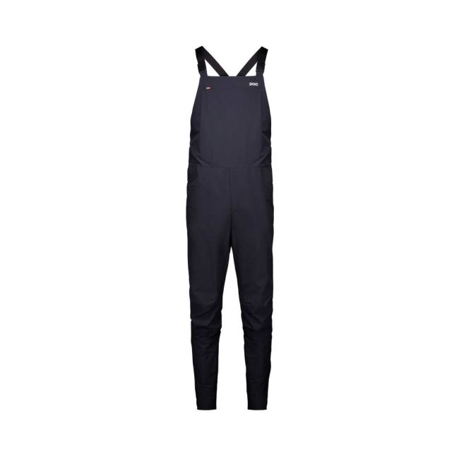 Pantaloni cu pieptar MTB POC Essential MTB Dungaree - Uranium Black