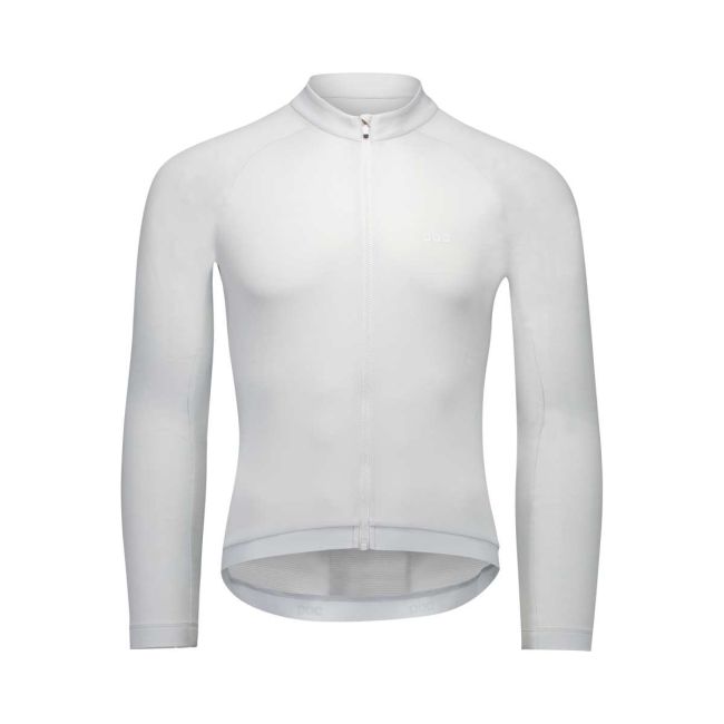 Tricou ciclism POC Thermal Lite LS Jersey - Granite Grey