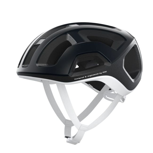 Cască ciclism șosea POC Ventral Lite WF - Hydrogen White / Uranium Black Matt