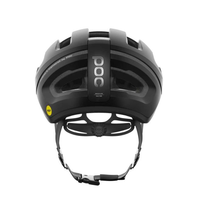 Cască ciclism șosea POC Omne Air WF MIPS - Uranium Black Matt