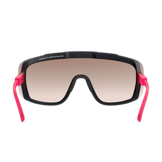 Ochelari ciclism POC Devour BSM - Fluorescent Pink/Uranium Black Translucent