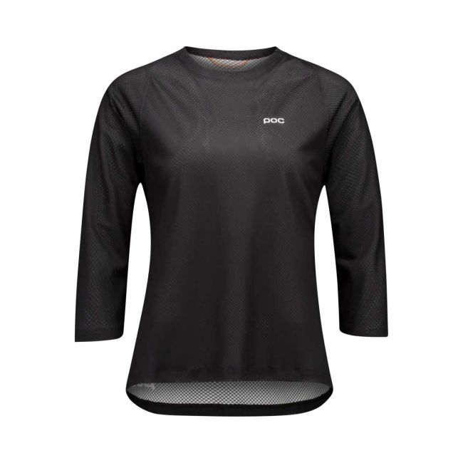 Tricou ciclism MTB POC Motion Air 3/4 Jersey W - Uranium Black