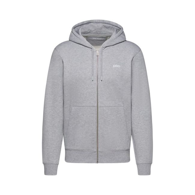 Hanorac cu fermoar POC Zip Hoodie - Grey Melange