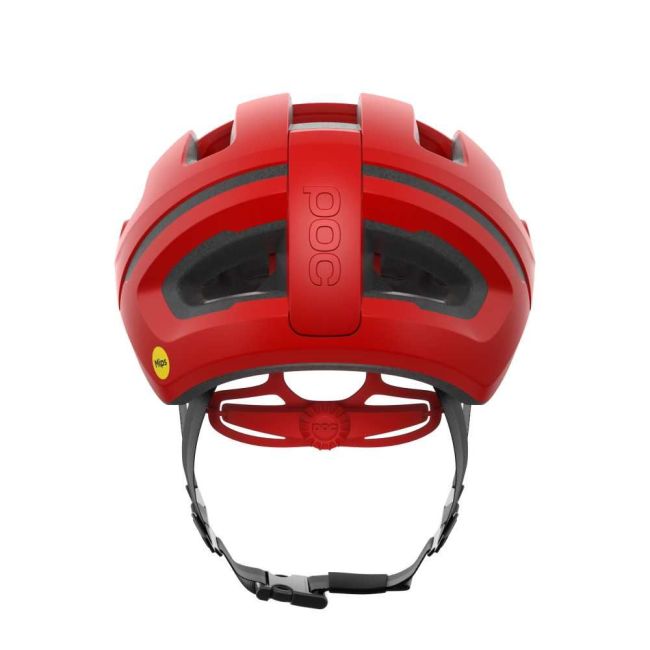 Cască ciclism șosea POC Omne Air MIPS - Prismane Red Matt