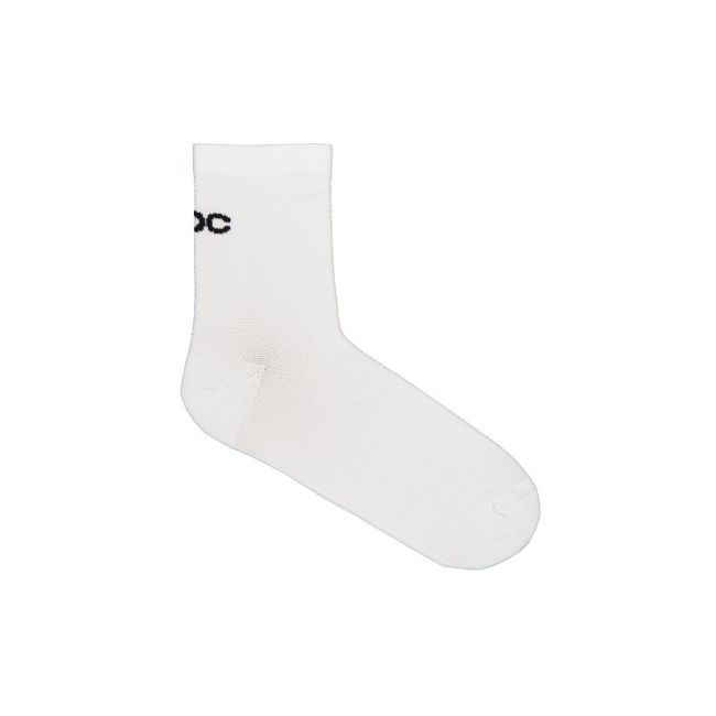 Șosete ciclism șosea POC Cadence Road Air Socks - Hydrogen White