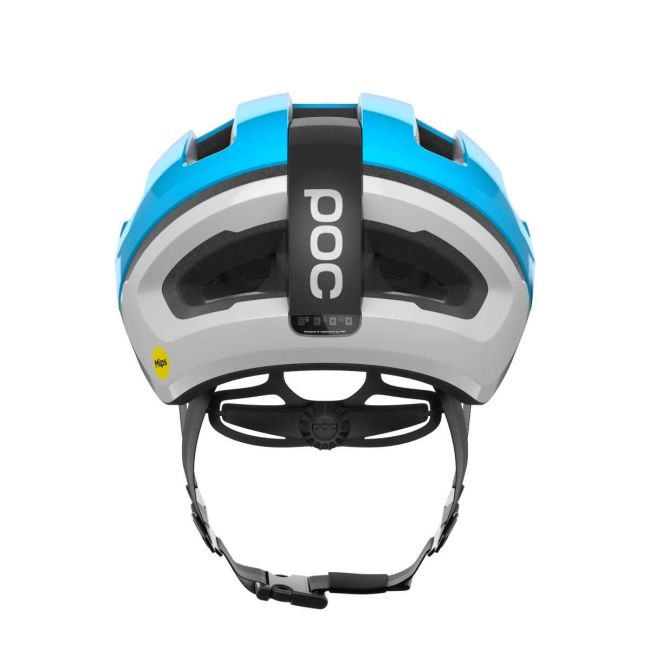 Cască ciclism șosea POC Omne Beacon MIPS - Kyanite Blue/Hydrogen White