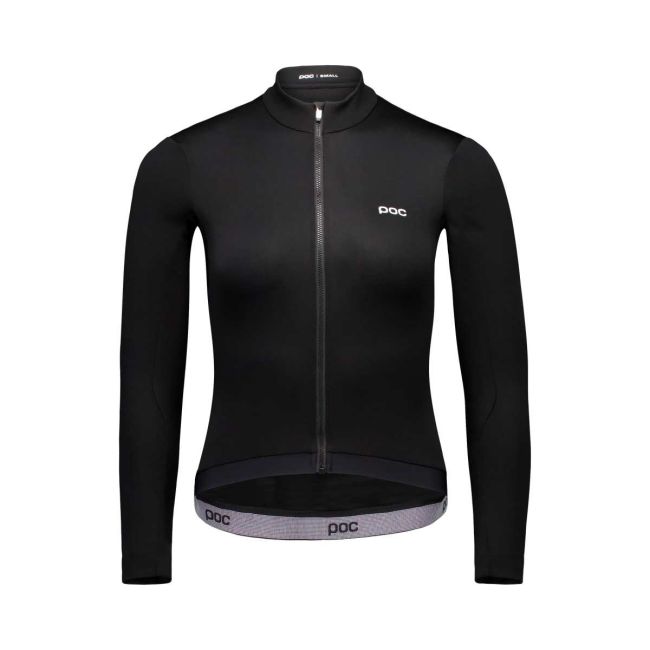 Tricou ciclism POC Thermal Lite LS Jersey W - Uranium Black