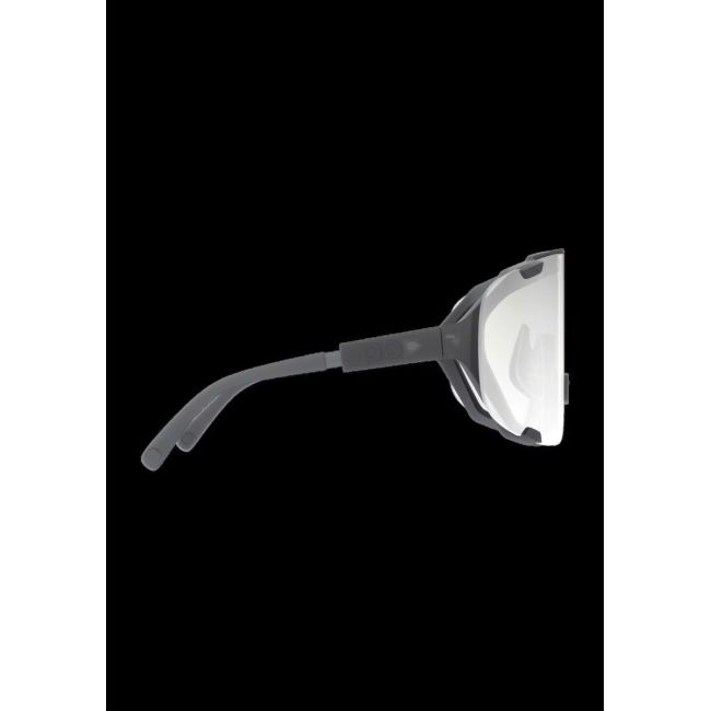 Ochelari ciclism POC Devour WF Photochromic - Translucent Black/Clarity Photochromic/Changeable Grey