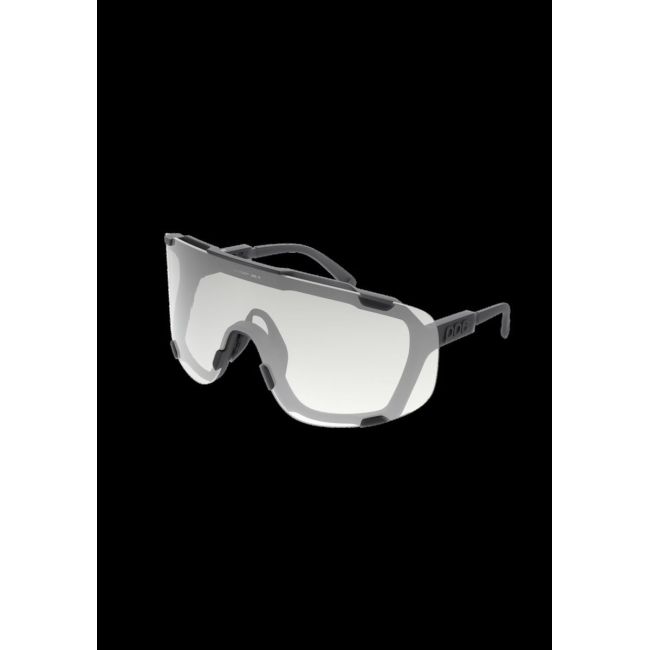 Ochelari ciclism POC Devour WF Photochromic - Translucent Black/Clarity Photochromic/Changeable Grey