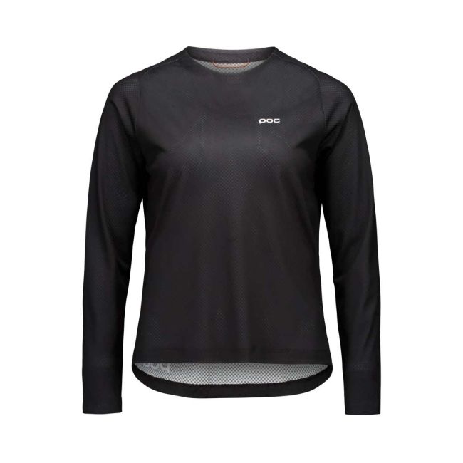 Tricou ciclism MTB POC Motion Air L/S Jersey W - Uranium Black