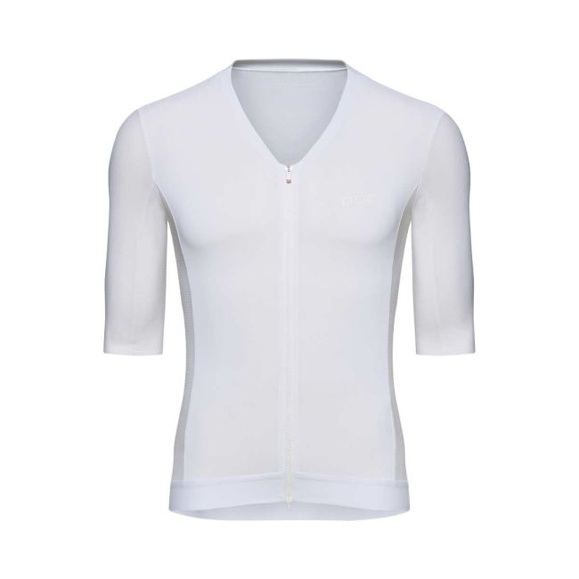 Tricou ciclism POC Raceday S/S Jersey - Hydrogen White