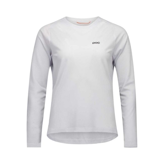Tricou ciclism MTB POC Motion Air L/S Jersey W - Hydrogen White