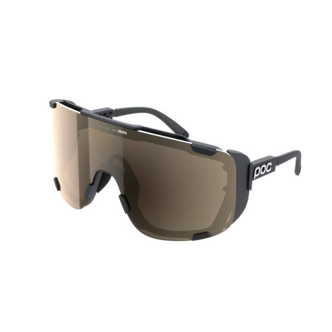 Ochelari ciclism POC Devour Ultra - Uranium Black/Clarity Trail/Partly Sunny Silver