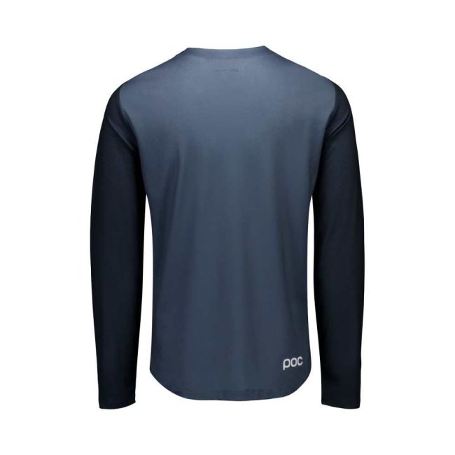 Tricou ciclism MTB POC Motion Air L/S Jersey - Apatite Navy