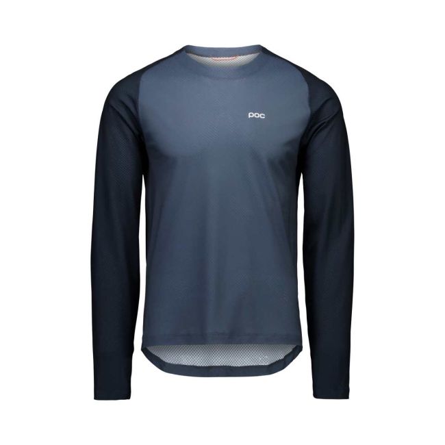 Tricou ciclism MTB POC Motion Air L/S Jersey - Apatite Navy